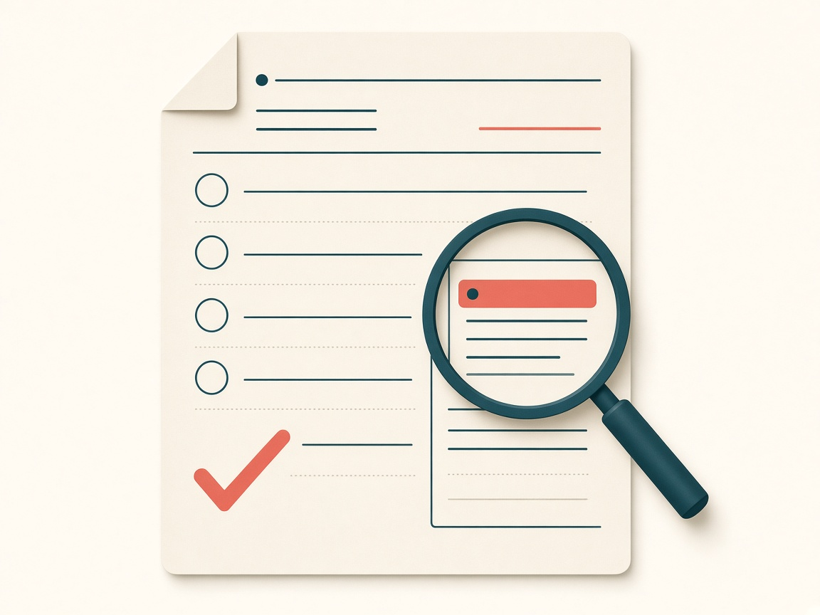 Ledger-style checklist illustration for reading bonus terms